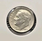 1964-P Roosevelt Dime 90% Silver US Mint Philadelphia