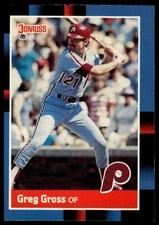 1988 Donruss #412 Greg Gross