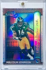 1999 Bowman Chrome Football Interstate Refractor Malcolm Johnson #210