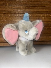 Vtg Walt Disney DUMBO Elephant Plush Stuffed Animal Toy 8" Animated Classic