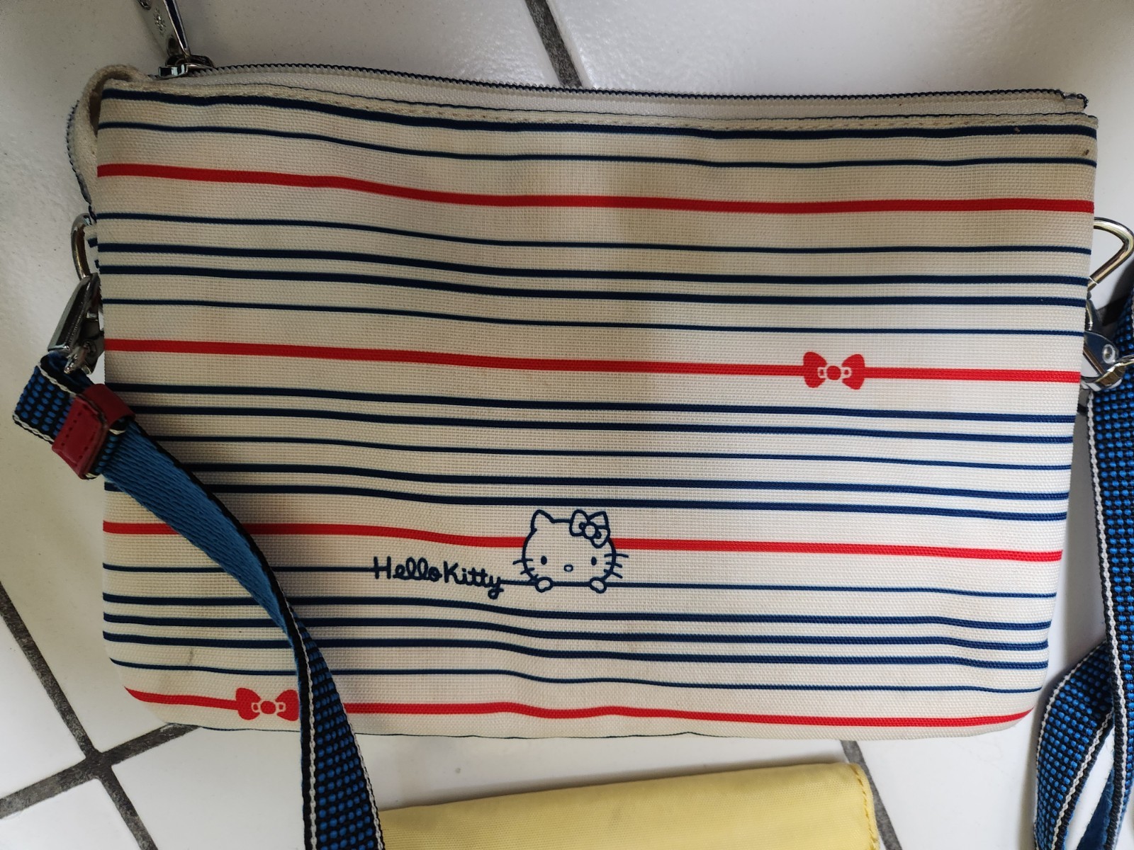 Kipling Hello Kitty Creativity Stripe Crossbody P… - image 4