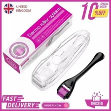 Derma Skin Roller 540 Titanium Micro Needle Anti Ageing Hair Regeneration Growth