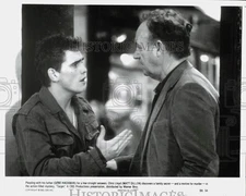 1985 Press Photo Gene Hackman & Matt Dillon in "Target" Movie - hcq24442