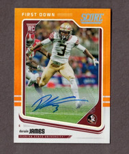 Derwin James 2018 Score First Down  RC Auto #d 04/10