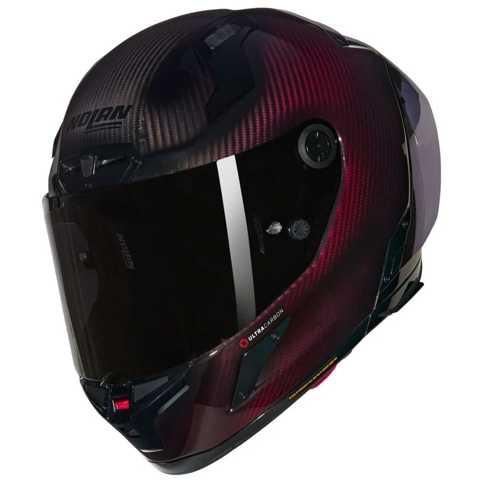 Full-Face Helmet Nolan X-804 RS U.C. LIQUIDO 326 Rosso liquido - Image 4 of 4