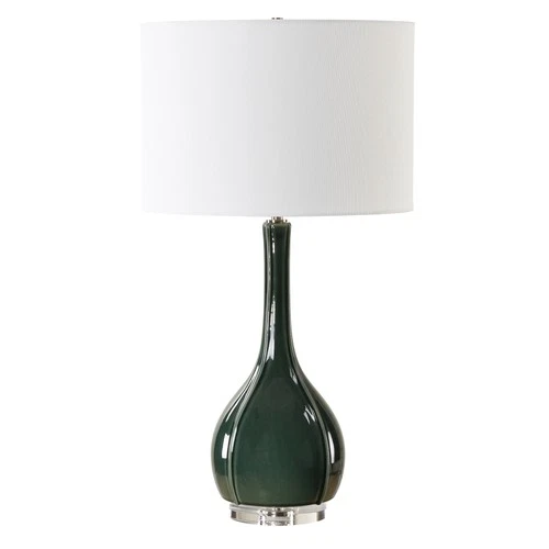Uttermost 30395-1 Essex 28" Tall Buffet Table Lamp - Essex Green - Picture 3 of 5