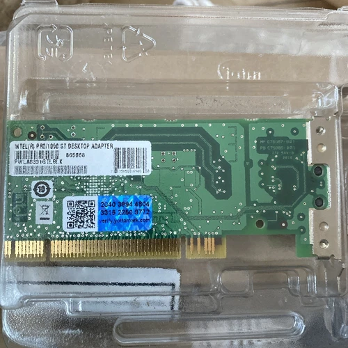 Intel PRO/1000 GT C80235-001 PCI Gigabit Ethernet Network Adapter for Desktop