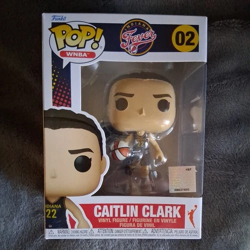 NEW Funko Pop! WNBA Indiana Fever: Caitlin Clark #02 ~ FREE SHIPPING!  🏀