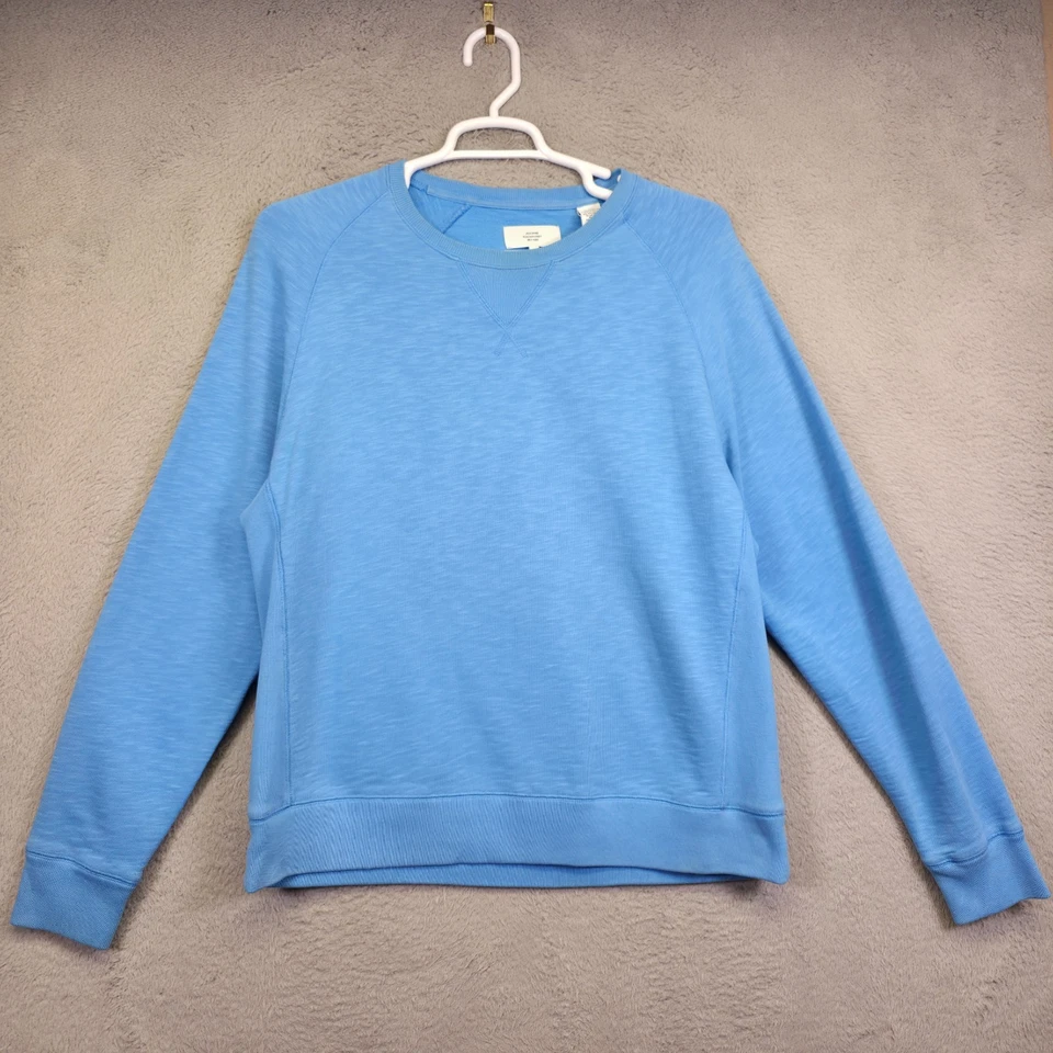 Jack Spade Sweater Mens XL Blue Lightweight Minimalist Classic Preppy Old Money - Image 3 of 4