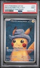2023 POKEMON SVP POKEMON X VAN GOGH #085 PIKACHU WITH GREY FELT HAT PSA 9