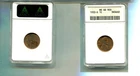 1933 D LINCOLN HEAD PENNY ANACS MS66 RED 7424T