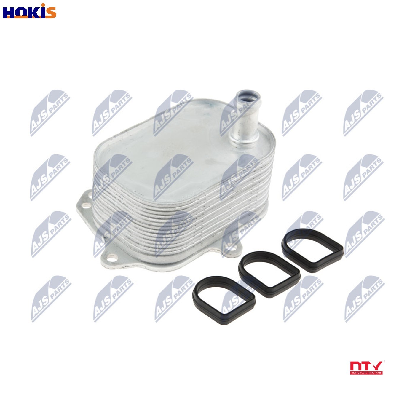 NTY CCL-AU-034 Oil Cooler, engine oil for AUDI - Image 12