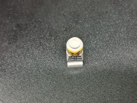 LEGO 3865 City Alarm Replacement Microfigure Thief White 85863pb073 Part