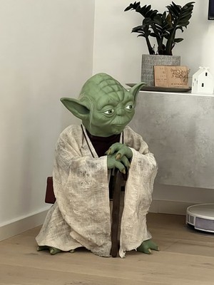 Star Wars Meister Yoda Figur Jedi 1:1 lifesize lebensgroß Darth Vader R2D2 C3PO
