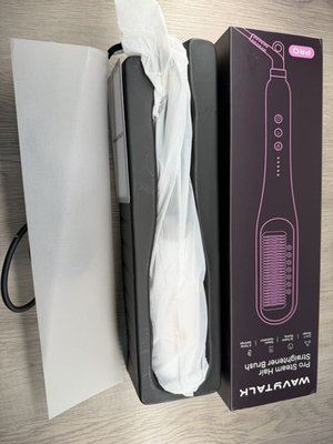 #ad #ad Wavytalk Pro Steam Hair Straightener Brush Steamline Pro 3 in 1 Straightener $49.87