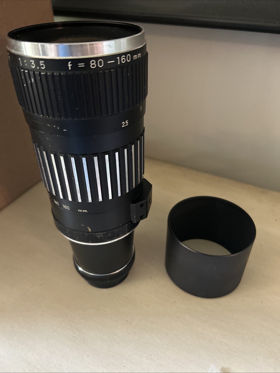 希少minolta 80-160mm f3.5 Vtg. Minolta Rokkor 80-160mm F 3.5 Auto zoom With Case | eBay
