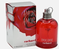 Cacharel Amor Amor Eau De Toilette Spray 3.4oz, 100mL for Women