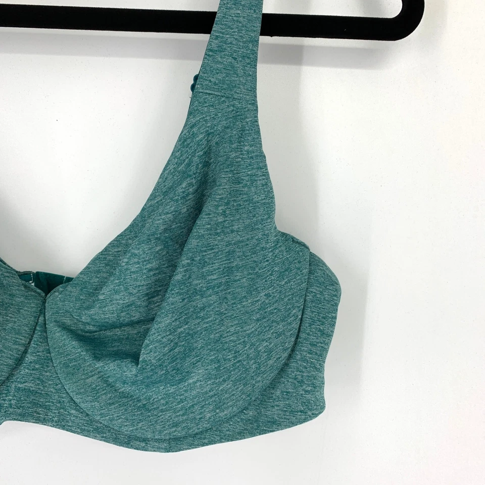 Sujetador Cacique Para Mujer Talla 38C Ligeramente Forrado Camiseta Sujetador Verde Jaspeado *MUESTRA Foto 2 de 4