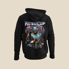 RoboCop Classic Graphic Unisex Black Hoodie - MD129