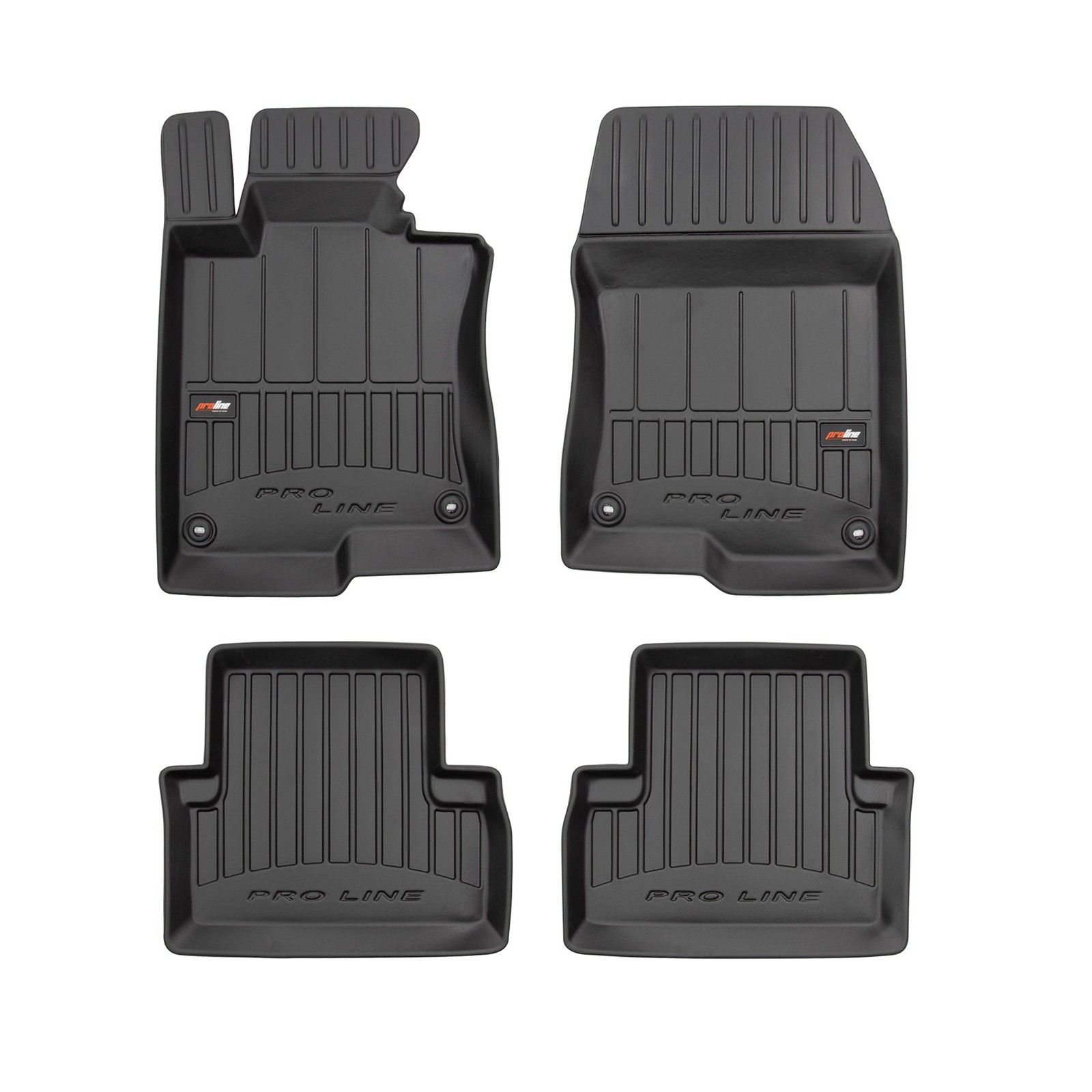 Tapis en caoutchouc Honda Accord VIII idéal pour sorties en famille et pluie