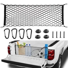 BAILALIBO Cargo Net for Pickup Truck Bed Adjustable Accessories for Storage S...