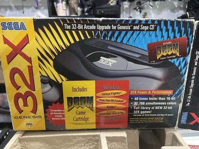 SEGA Genesis 32x Console Attachment (MK-84000) CIB RARE Very Nice