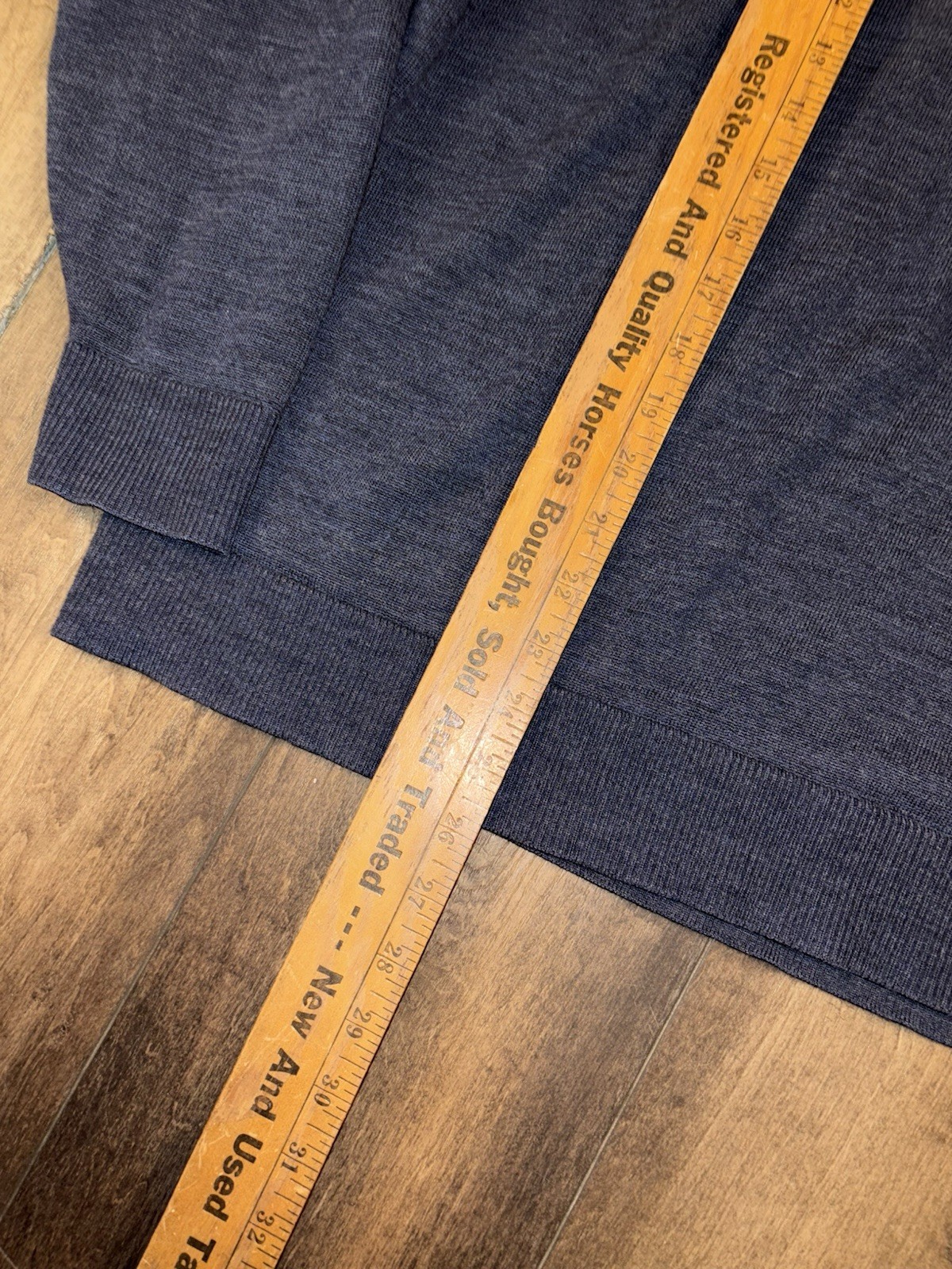 LL Bean Button Collared 100% Wool Pullover Sweate… - image 4