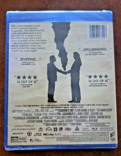 The Human Factor Blu-Ray - New - Sealed - Picture 2 of 3