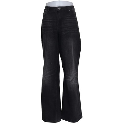 Weekday, Jeans, Größe: 31/32, Ample Low Loose Jeans, Schwarz, Baumwolle #X1m