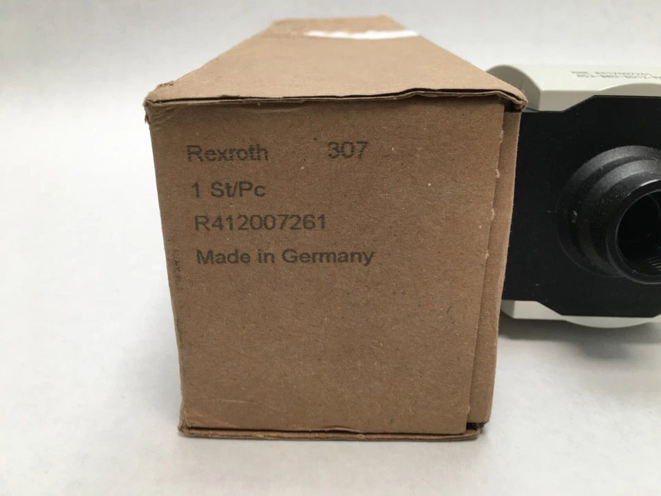 Válvula neumática de aire Rexroth-BOSCH R412007261 / R 412 007 261 AS3-BAV Alemania Foto 2 de 4