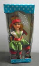 VINTAGE 1950'S ADMIRATION TOY CO. SCOTLAND DOLL ORIGINAL BOX