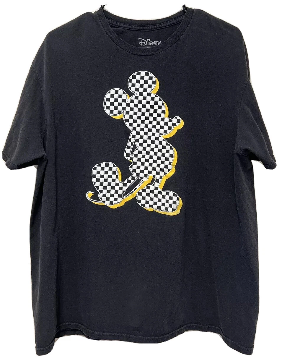 Disney Mickey Mouse Men’s T-shirt ~ Size: XL ~ Black ~ Short Sleeve (Pre-owned)