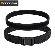 IDOGEAR Tactical Belt 1000D Nylon Belt 2" MOLLE Quick Release Lightweight Gear