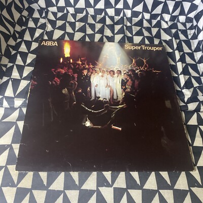ABBA Super Trouper LP Atlantic Records  SD 16023 1980