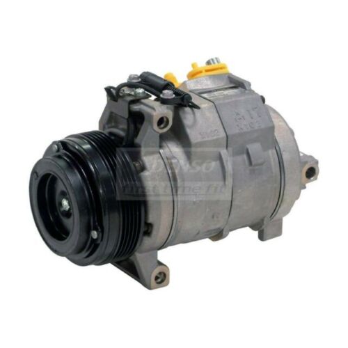 Compresor de aire acondicionado para BMW X5 3,0 L 2001 2002 6 cilindros OEM Denso - Imagen 2 de 2