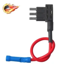 3/15 Sets Car Blade Fuse Tap Add a Circuit Adapter 12V &15A Micro3 ATL Fuse
