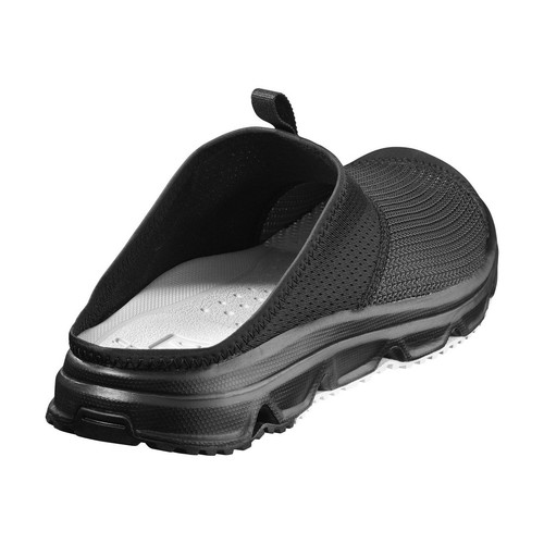 Salomon Clogs 0 Rx hvit menns Uk svart ebony Black 9 Recovery 4 Slide 16Hq1xrS
