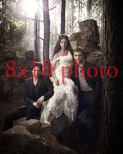 THE VAMPIRE DIARIES #313,IAN SOMERHALDER,nina dobrev,PAUL WESLEY,8X10 photo