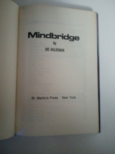 Mindbridge by Joe Haldeman, 1976 BCE - Picture 5 of 7