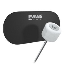 Evans EQ Pedal Patch Double Black Nylon 