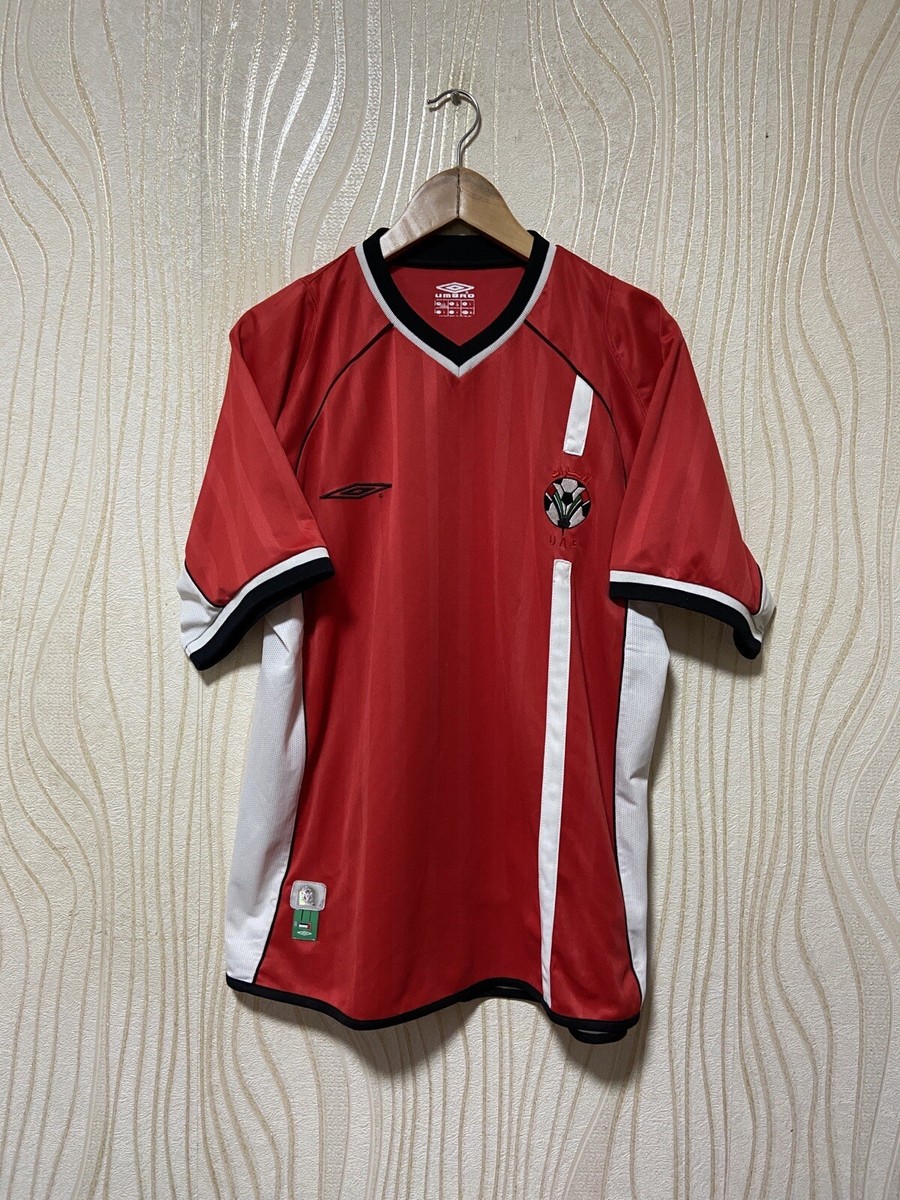 UNITED ARAB EMIRATES 2002 2003 AWAY FOOTBALL SHIRT SOCCER JERSEY