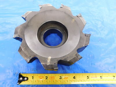 INGERSOLL 5'' OD FACE MILL 2J6B05R01 1 1/2 PILOT 5/8 KEY 9 FL APKT 5.0