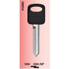 H60 FORD IGNITION. LONG Key Blank 1190LN NEW UNCUT