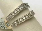 3 Ct Round Cut Real Moissanite Enhancer Women's Ring 14k Yellow Gold Plated — photo 2