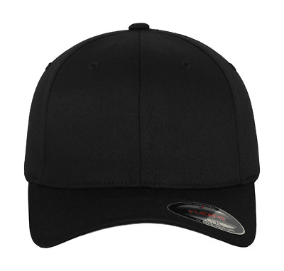 ORIGINAL FLEXFIT WOOLY COMBED BASECAP CAP BASEBALL graue Unterseite S M L XL XXL