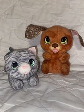 FurReal Friends Newborns Brown PUPPY DOG 5  Electronic Toy And Bunny Lot