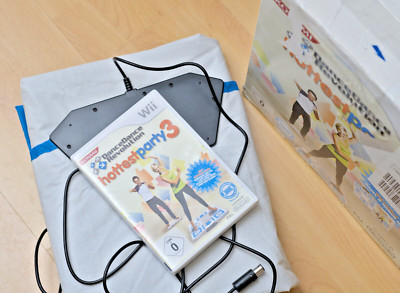 Hottest Party 3, mit Konami DDR Dance Revolution Pad/Matte, für Nintendo Wii OVP