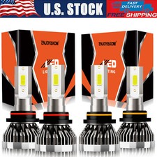 For Honda Accord 1990-2012 4pcs Led Headlight Bulbs High Lo Beam Super Bright For Honda Accord 1990-2012 4pcs Led Headlight Bulbs High Lo Beam Super Bright