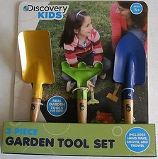DISCOVERY KIDS  ~ 3 Piece Garden Tool Set 