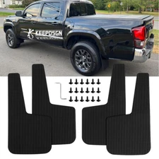 For Toyota Tacoma 95-23 Rally Mud Flaps Splash Guard Rubber Front&Rear Mudguard